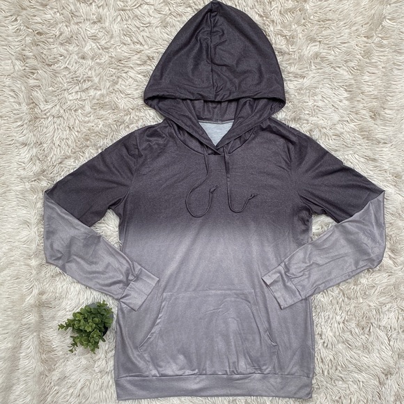 Boutique LS Hooded Top 💗 Gray - Picture 3 of 9